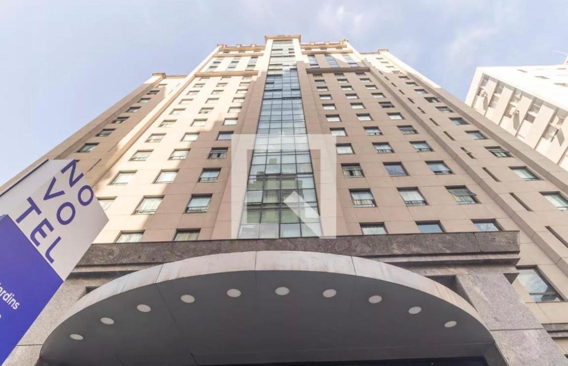 Flat Reformado Em Hotel No Jardins 圣保罗 外观 照片