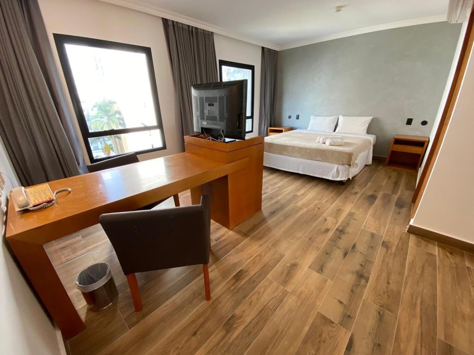 Flat Reformado Em Hotel No Jardins 圣保罗 外观 照片