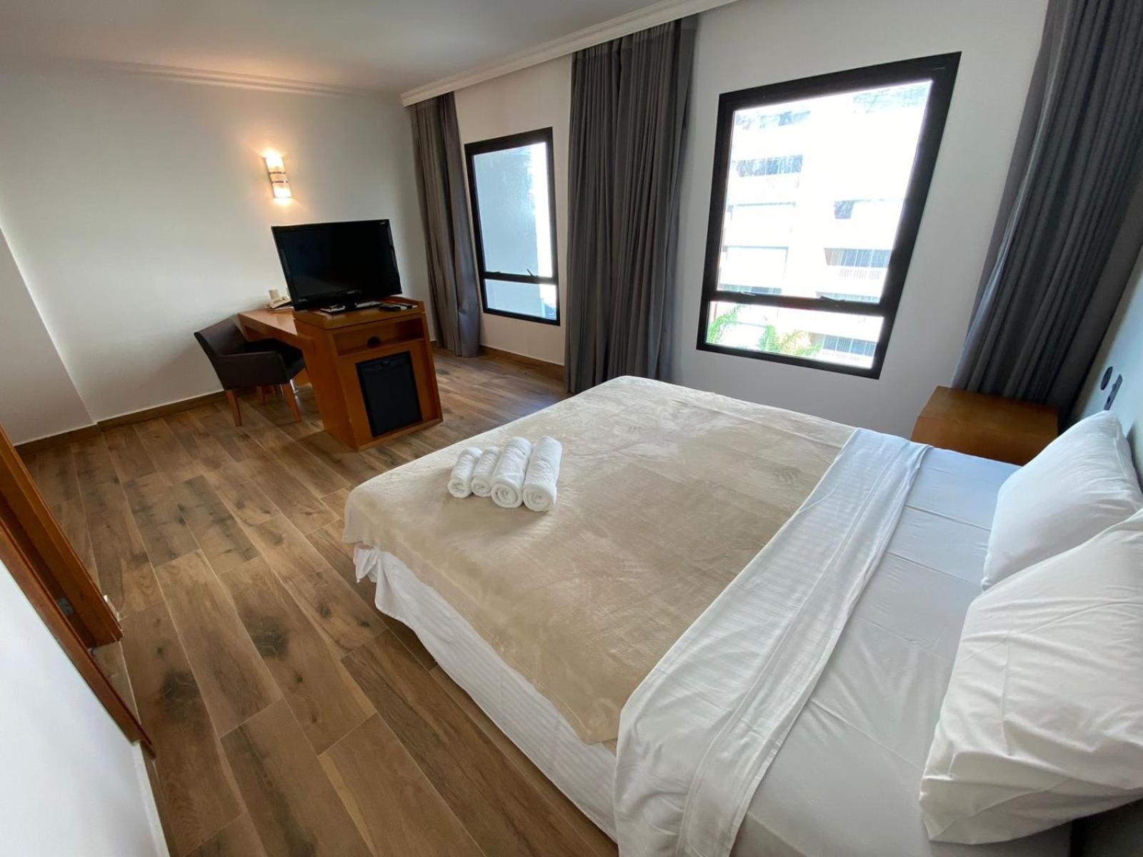 Flat Reformado Em Hotel No Jardins 圣保罗 外观 照片