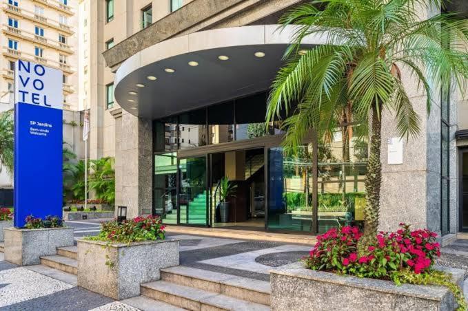 Flat Reformado Em Hotel No Jardins 圣保罗 外观 照片