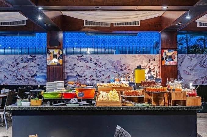 Flat Reformado Em Hotel No Jardins 圣保罗 外观 照片
